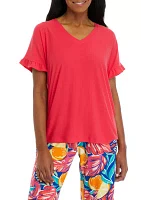 Women's Yummy V-Neck Top