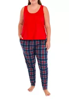 Plus  3-Piece Pajama Set