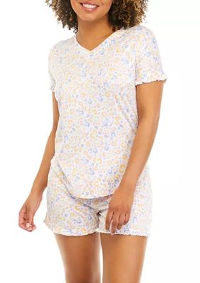 Printed Pajama Set