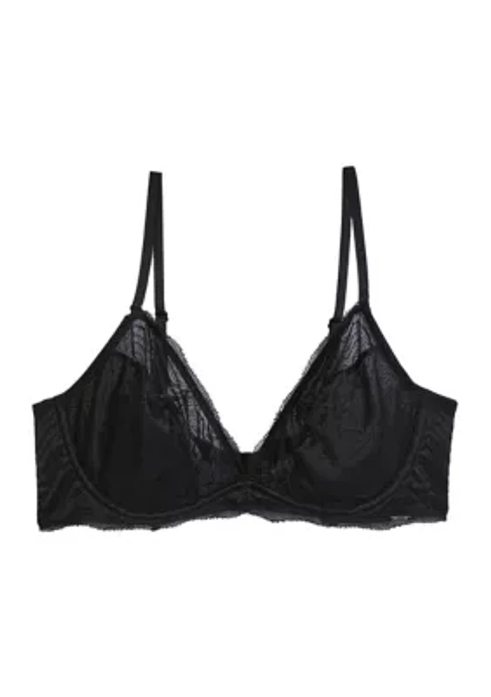 Wave Lace Unlined Bra