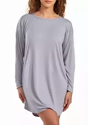 iCollection Ferris Modal Sleep Shirt/Dress Ultra Soft and Cozy Lounge Style