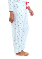 Women's Jolly Stripe Pajama Pants