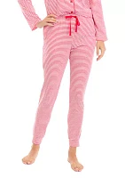 Women's Red Stripe Pajama Pants