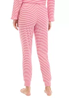 Women's Red Stripe Pajama Pants