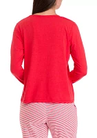 Women's Long Sleeve Pajama Top