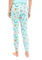 Women's Beachy Christmas Jogger Pajama Pants