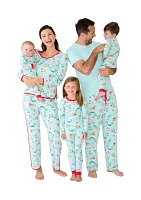 Women's Beachy Christmas Jogger Pajama Pants