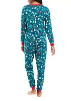 Women's Holiday Lights Onesie