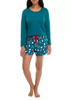 Women's Holiday Lights Shorts