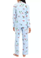 Women's Holiday Shopping Pajama Set