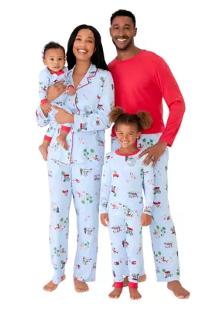 Women's Holiday Shopping Pajama Set