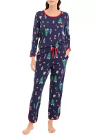 Women's Nutcracker Pajama Set