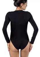 Seamless Long Sleeve Scoop Neck Bodysuit