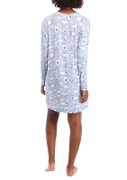 Long Sleeve Sleep Dress