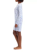 Long Sleeve Sleep Dress