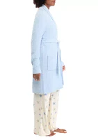 Long Sleeve Teddy Robe