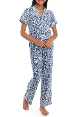 Women's Knit Pajama Set