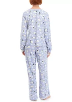 Women's Printed Pajama Set