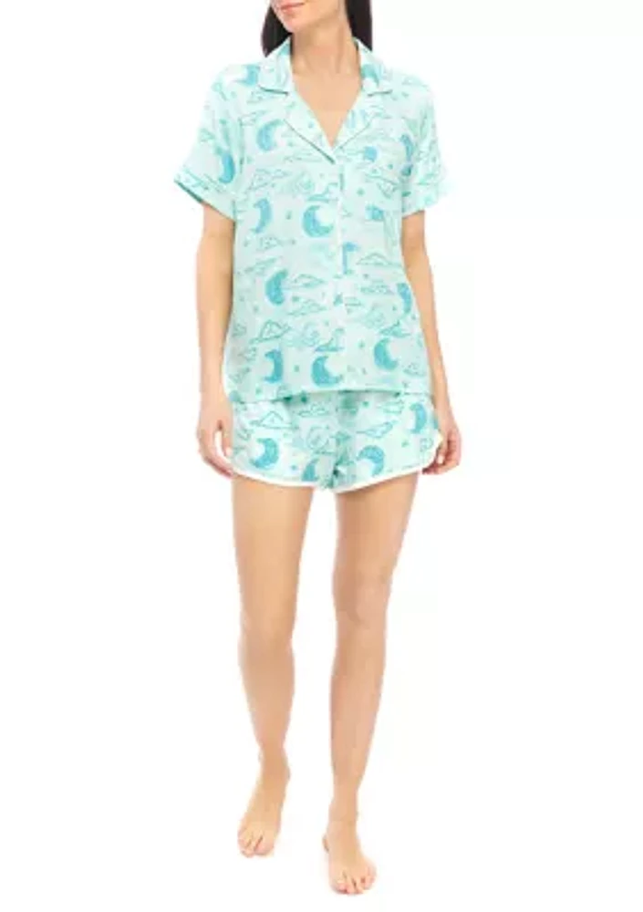 Women's Knit Pajama Set