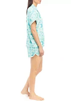 Women's Knit Pajama Set