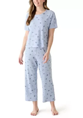 Printed Pajama Set