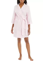 Women's Waffle Wrap Front Robe