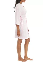 Women's Waffle Wrap Front Robe