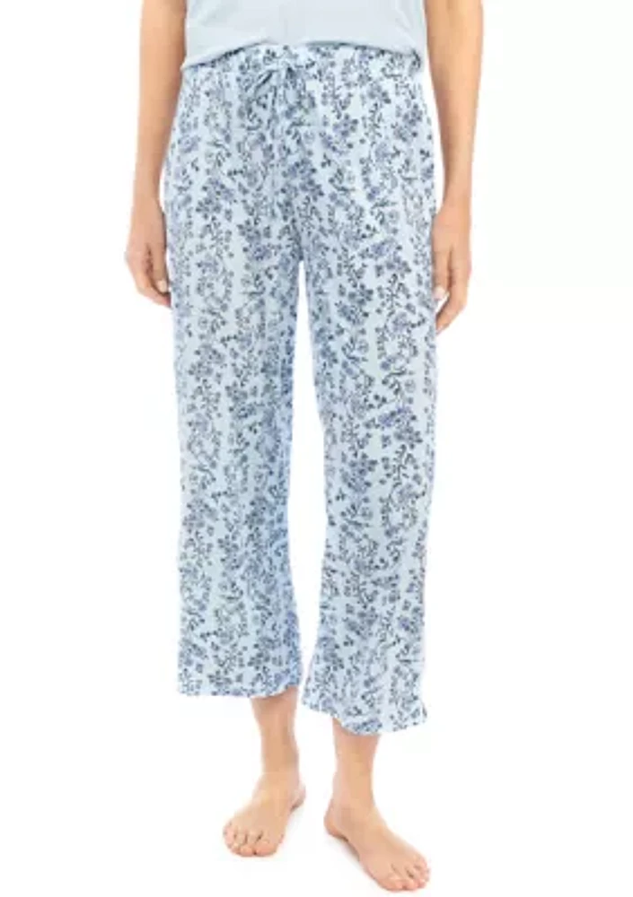 Women's Luxe Knit Capri Pajama Pants