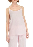 Sleeveless Gauze Tank