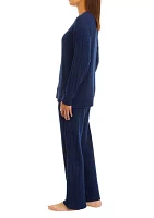 Women's Wide Rib Lush Pajama Set