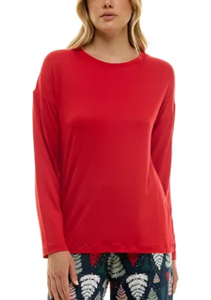 Women's Long Sleeve Crew Neck T-Shirt