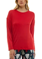 Women's Long Sleeve Crew Neck T-Shirt