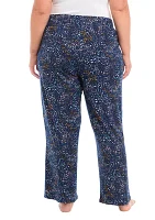 Plus Printed Pajama Pants