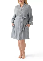 Plus Waffle Wrap Robe