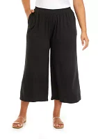 Plus Capri Pajama Pants