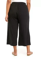 Plus Capri Pajama Pants