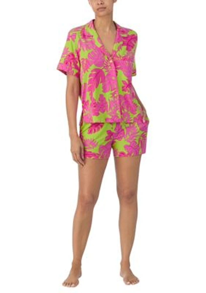 Women's Printed Short Pajama Set