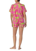 Women's Printed Short Pajama Set