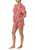 Women's Printed Short Pajama Set