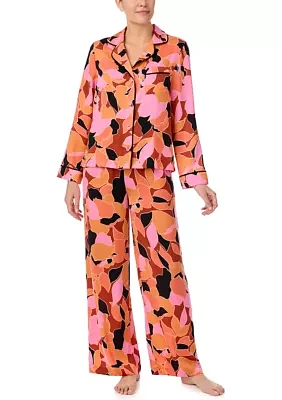 Printed Notch Pajama Set