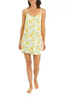 Lemon Printed Chemise