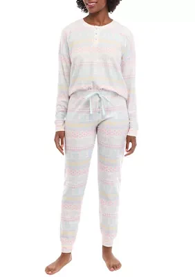 Thermal Folded Pajama Set