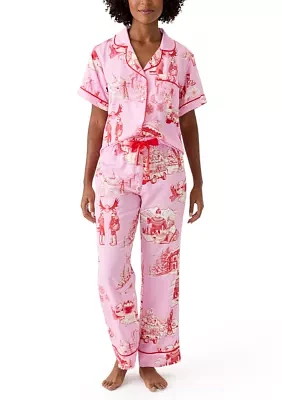 Apres Ski Toile Pajama Set