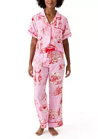 Apres Ski Toile Pajama Set