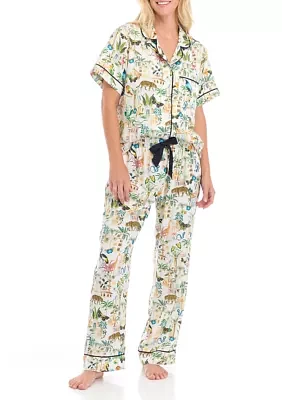 Animal Kingdom 2 Piece Pajama Set