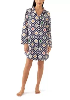 Holiday Lattice Sleep Dress