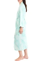 Cozy Knit Printed Robe