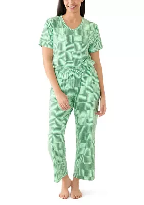 Alli Short Printed Pajama Set