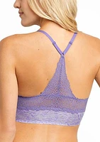 Pure Comfort V-Neck Pullover Lace Back Bra