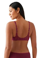 Embroidered Underwire Balconette Bra